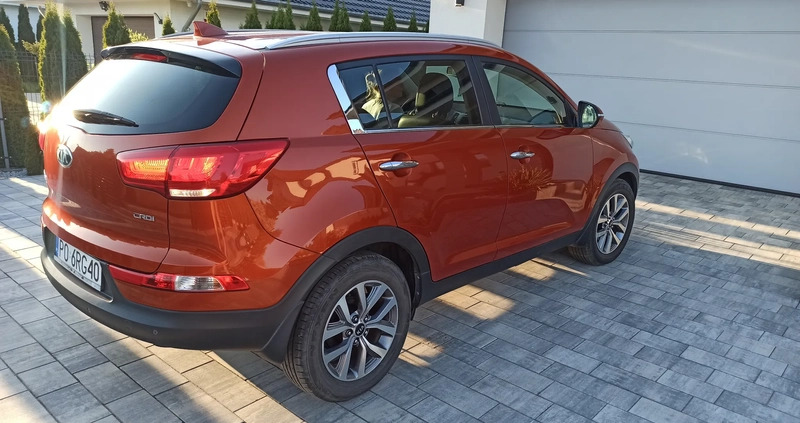 Kia Sportage cena 54800 przebieg: 135300, rok produkcji 2014 z Poznań małe 121